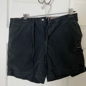 Columbia Black and Gray Cargo Shorts